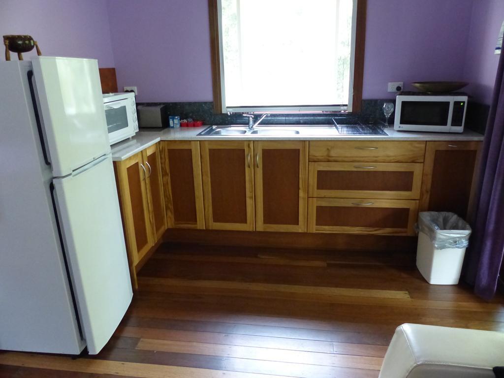 Teretre Cabins Nimbin Villa Rum bild